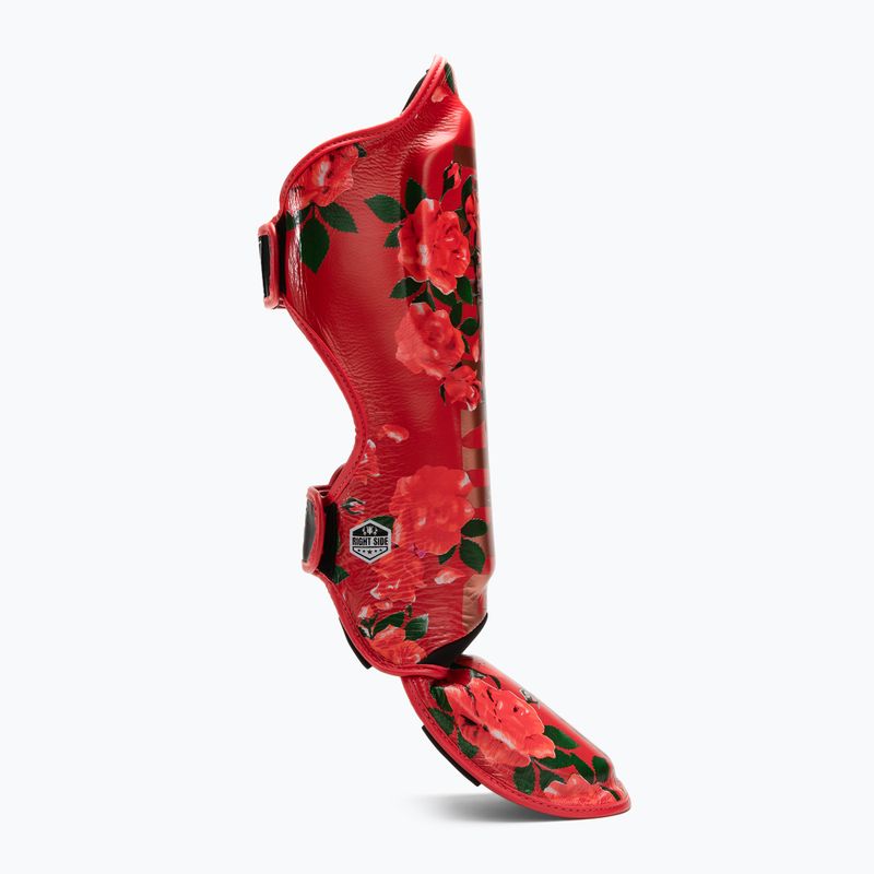 Chrániče holenních kostí a chodidel Top King Rose black 2
