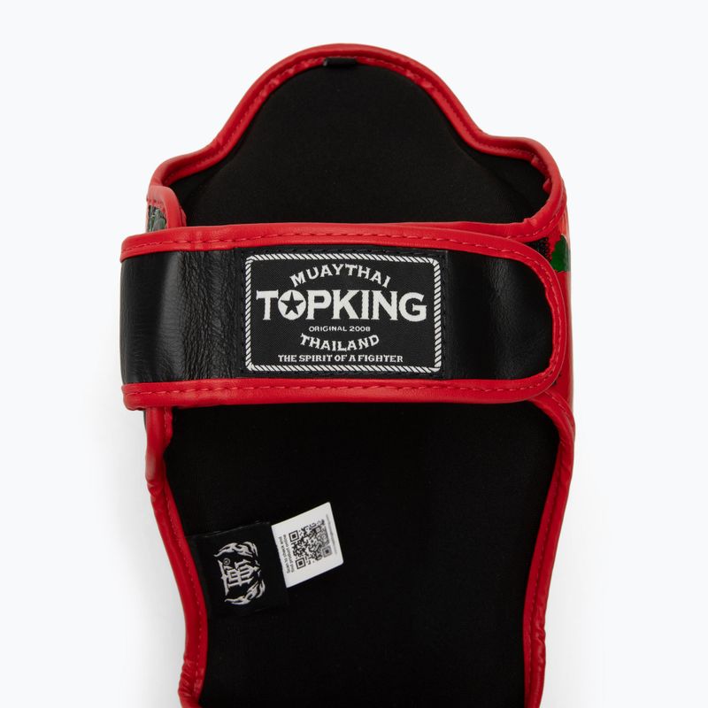 Chrániče holenních kostí a chodidel Top King Rose black 4