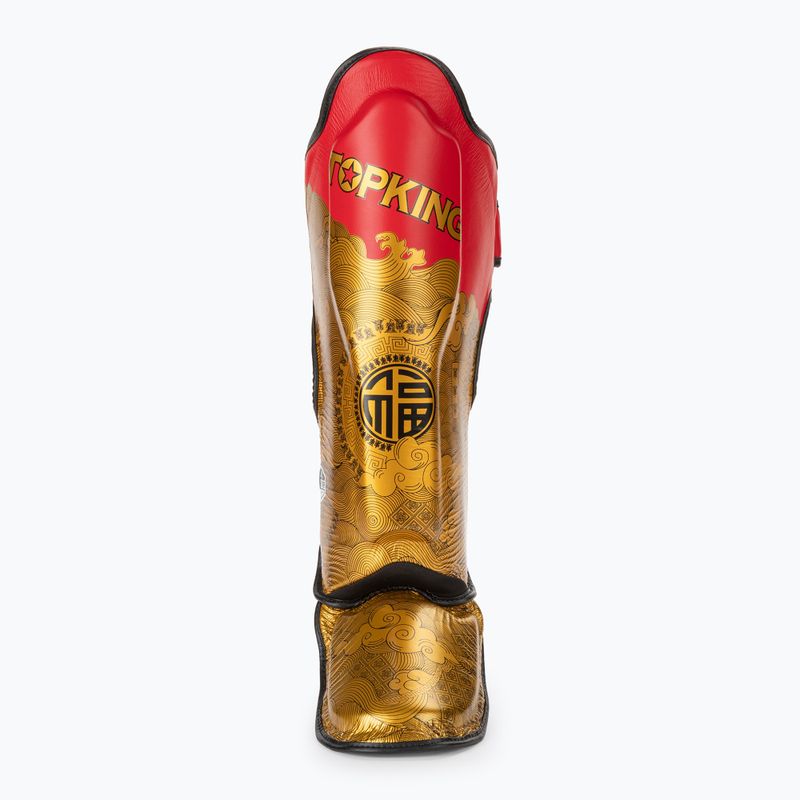 Chrániče holenních kostí a chodidel Top King Happiness Chinese red 3