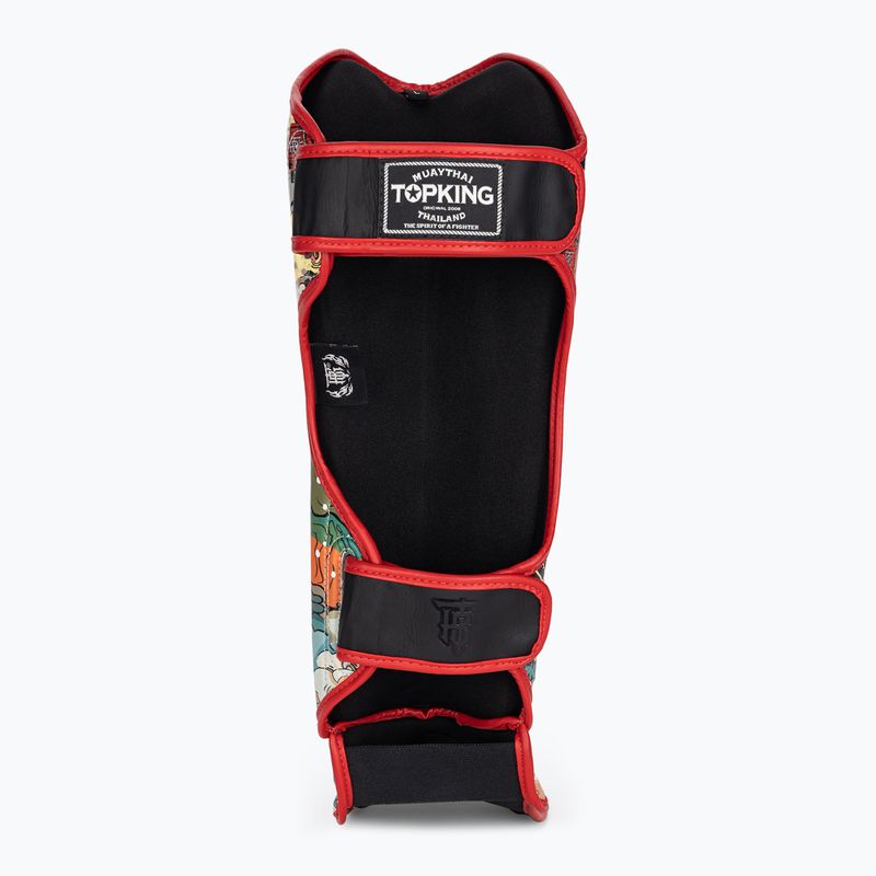 Chrániče holenních kostí a chodidel Top King Culture Semi Leather black TKSGCT-CN 5
