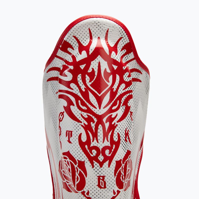 Chrániče holenních kostí a chodidel Top King Dragon white 3