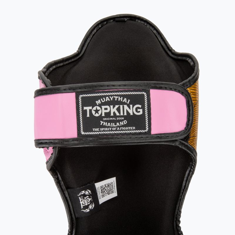 Chrániče holenních kostí a chodidel Top King Happiness Chinese pink 6