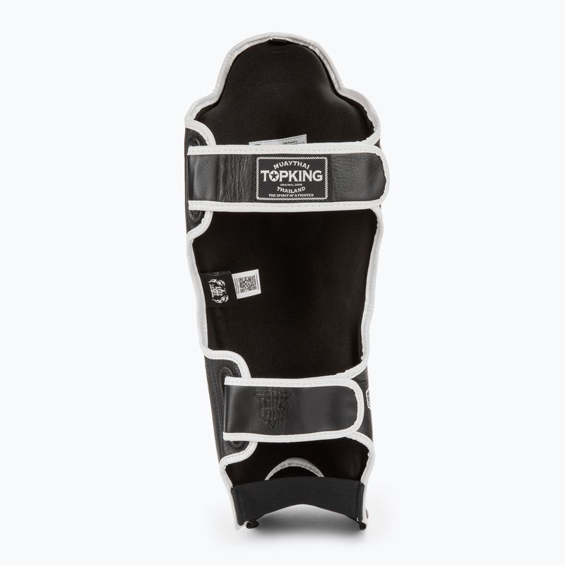 Chrániče holenních kostí a chodidel Top King Shin Guards Blend black/white 4
