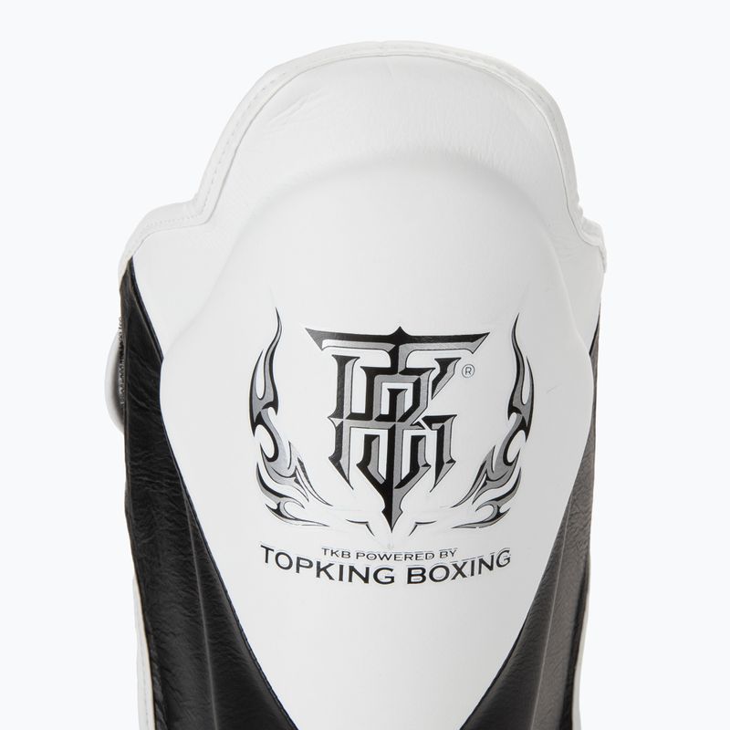 Chrániče holenních kostí a chodidel Top King Shin Guards Blend black/white 5