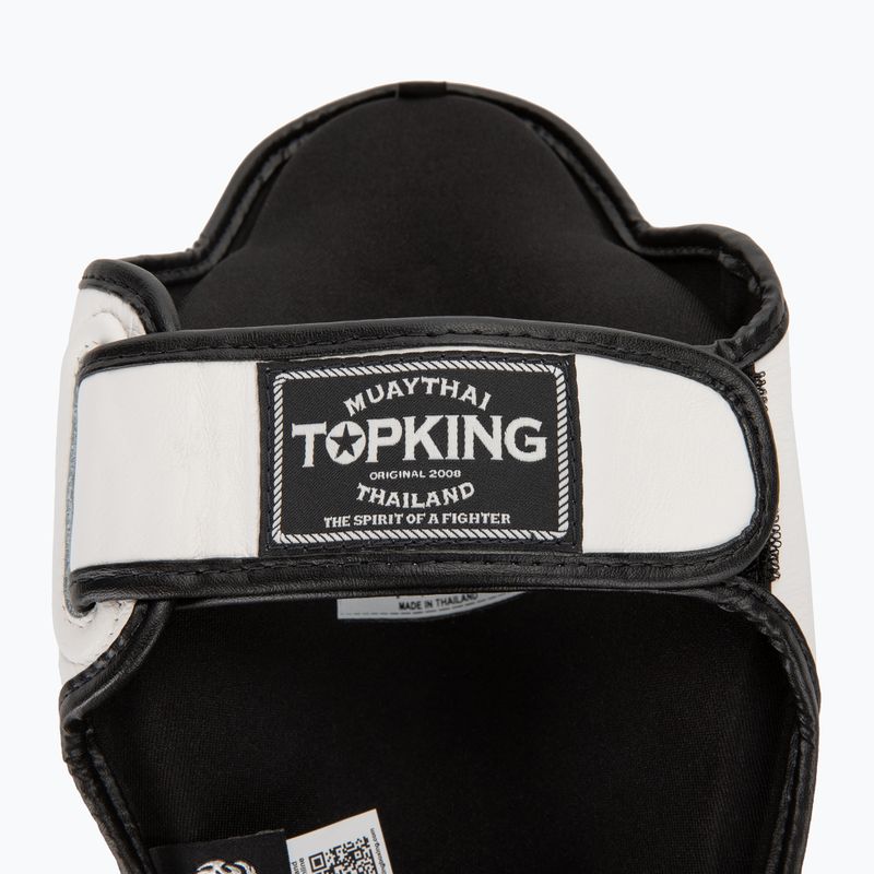 Chrániče holenních kostí a chodidel Top King Blend white/black 6