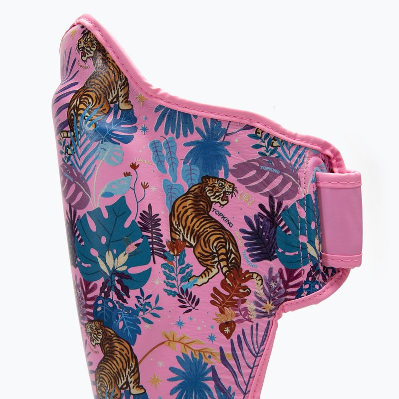Chrániče holenních kostí a chodidel Top King Wild Tiger pink 3