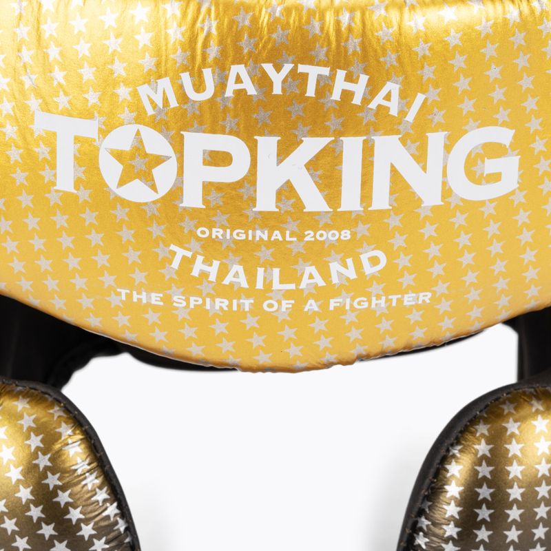 Boxerská helma  Top King Super Star gold 4