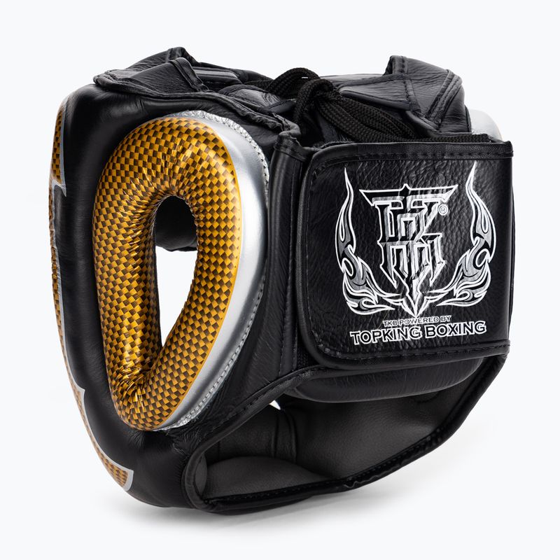 Boxerská helma Top King Empower black/gold 3