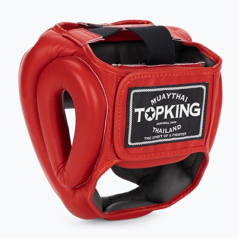 Boxerská helma Top King Full Coverage red 3