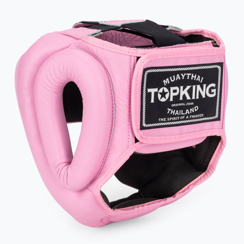 Boxerská helma  Top King Full Coverage pink 3