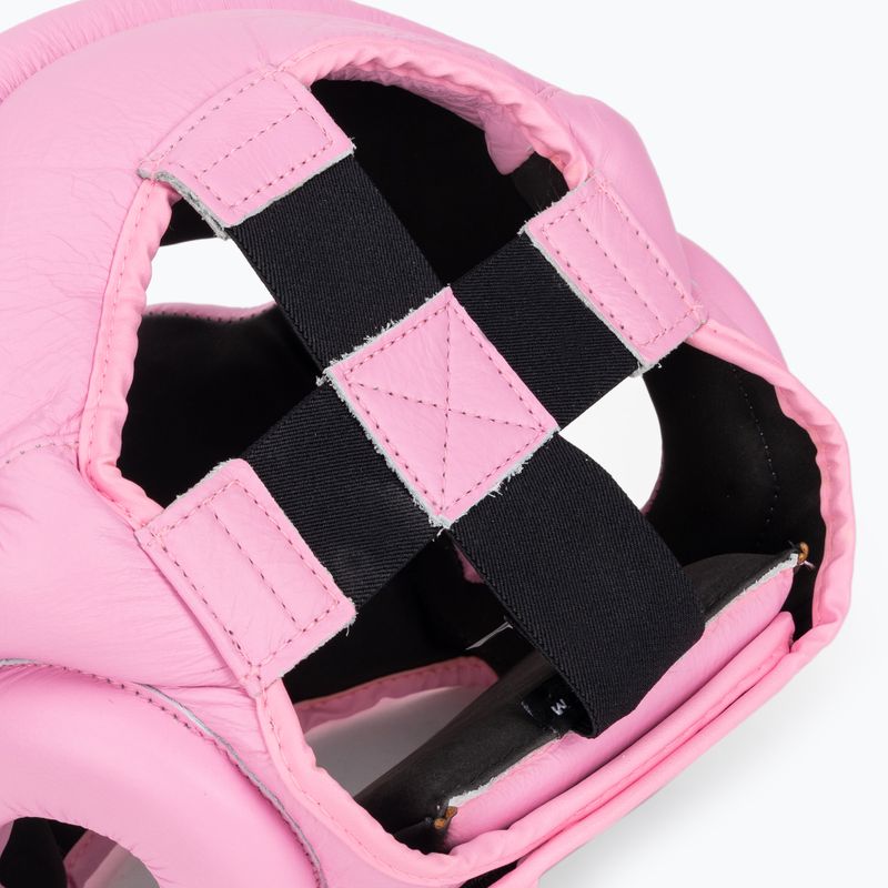 Boxerská helma  Top King Full Coverage pink 6