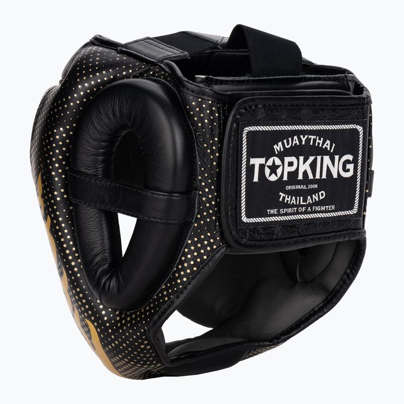 Boxerská helma Top King Kanok black 3