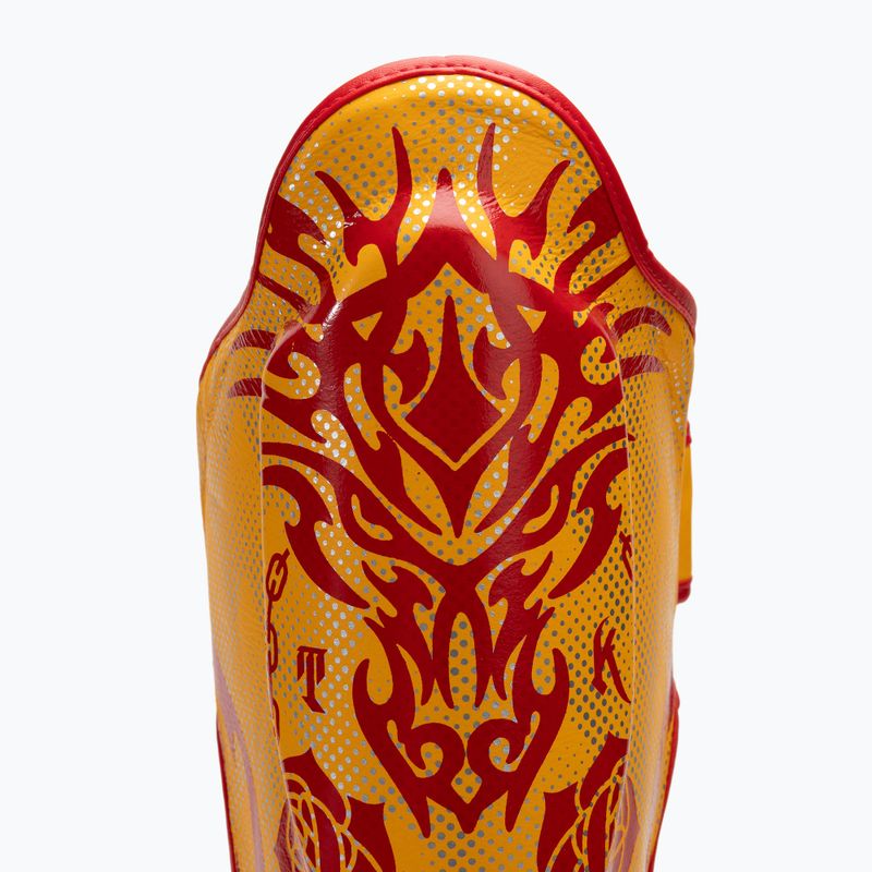 Chrániče holenních kostí a chodidel Top King Dragon yellow 3