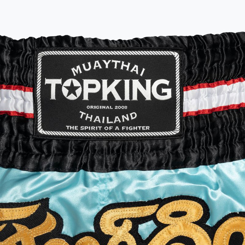 Trenky Top King Kickboxing light blue 3