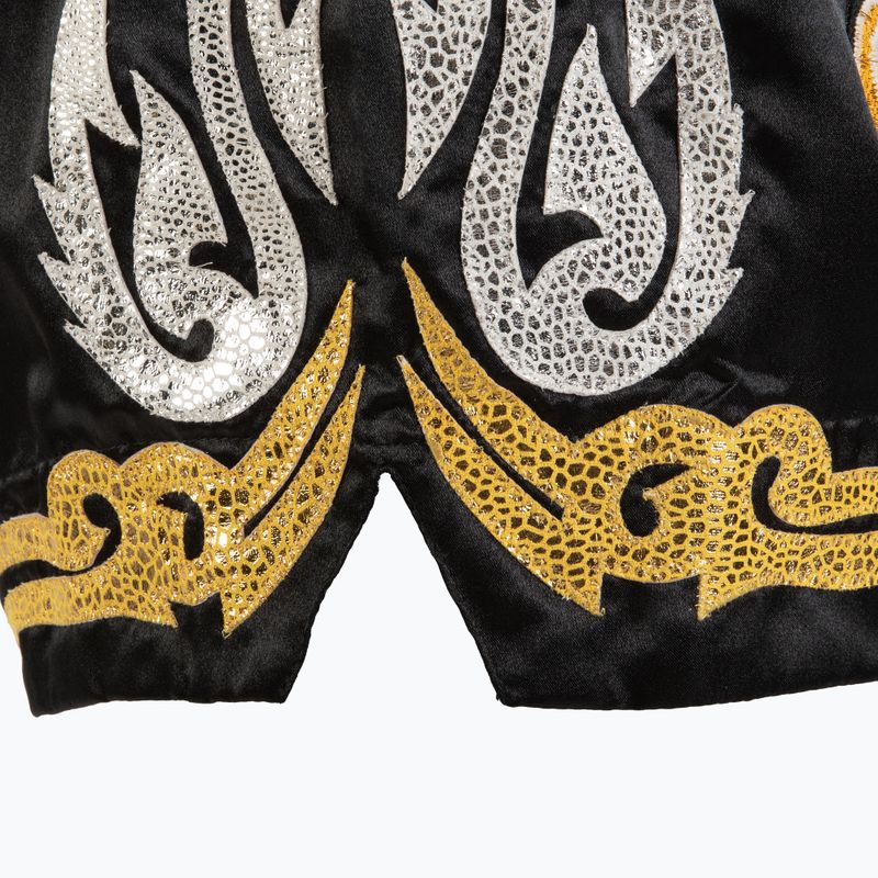 Tréninkové šortky Top King Thai Boxing black/gold 4