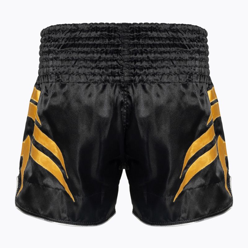 Trenky Top King Kickboxing black/gold 2