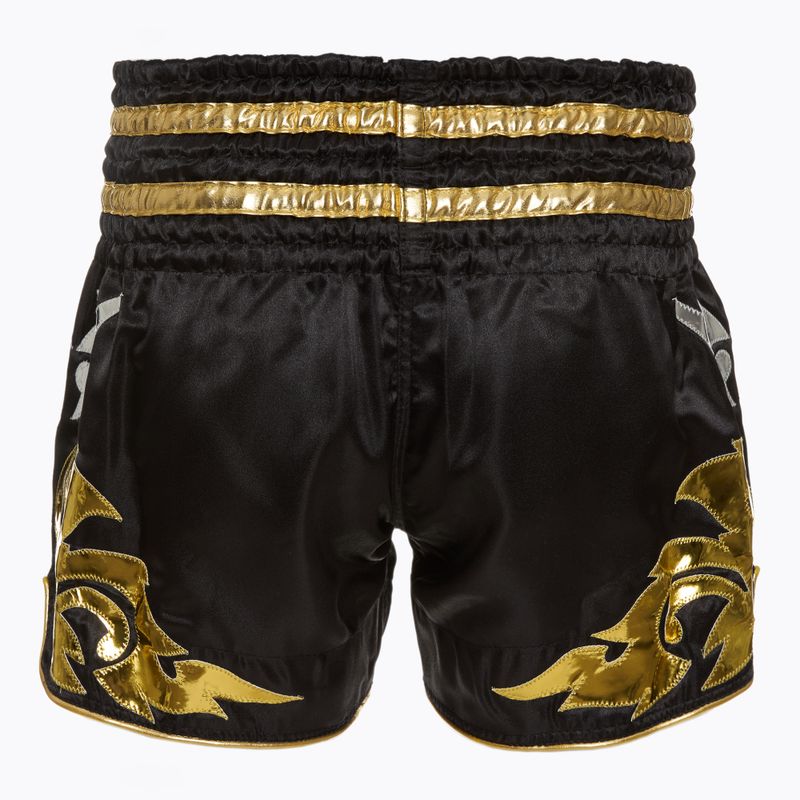 Tréninkové šortky Top King Kickboxing 070 black/ gold 2