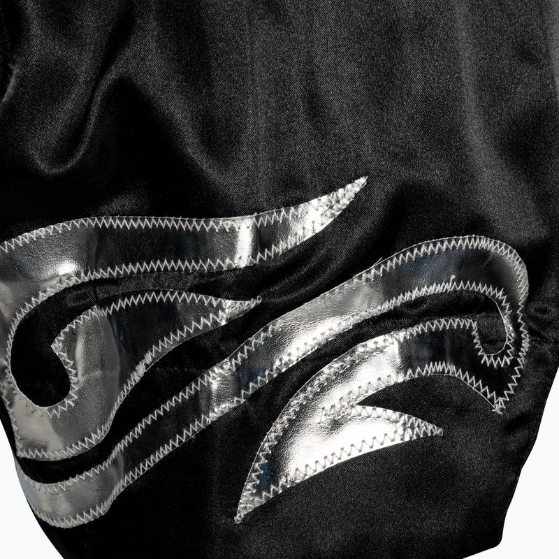 Trenky Top King Kickboxing black/silver 5