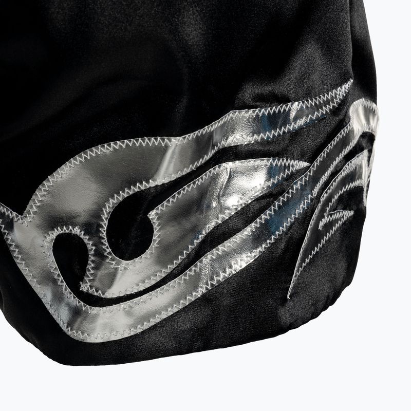 Trenky Top King Kickboxing black/silver 6