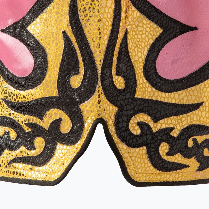 Tréninkové šortky Top King Thai Boxing pink/gold 3