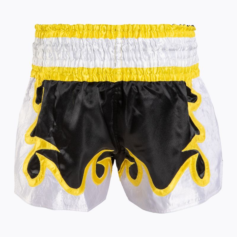 Tréninkové šortky Top King Thai Boxing black/gold/white 2