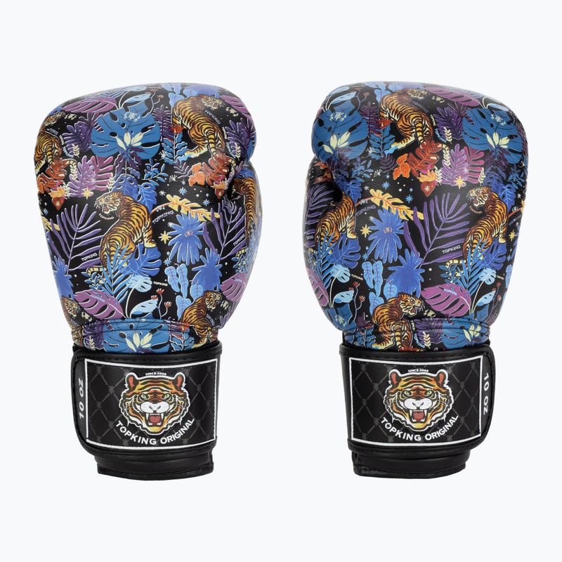Boxerské rukavice Top King Wild Tiger černé