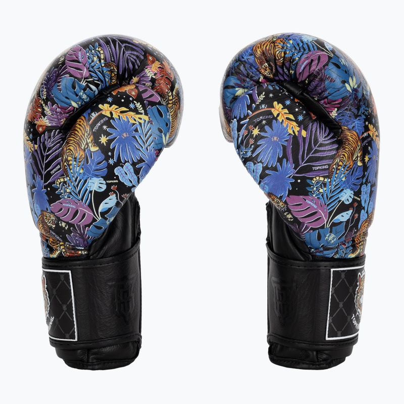 Boxerské rukavice Top King Wild Tiger černé 3