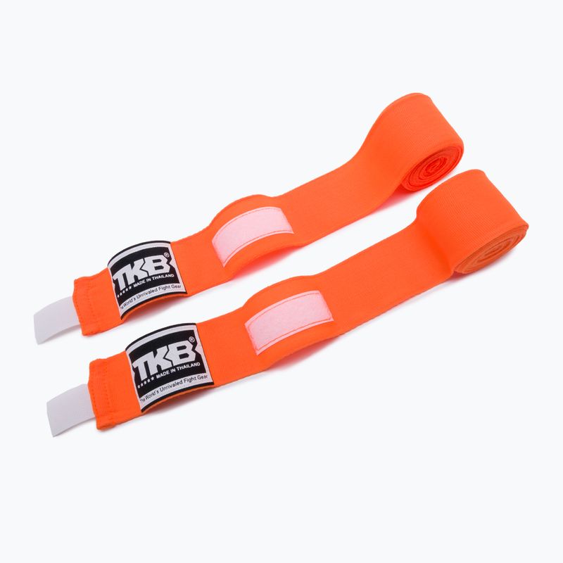 Boxerské bandáže Top King 450 cm orange 2