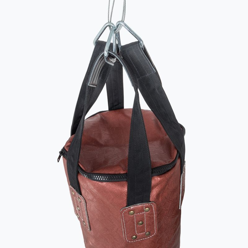 Boxovací pytel Fairtex 6FT Muaythai Banana Bag "Python Print" Collection - nevyplněný červený 2