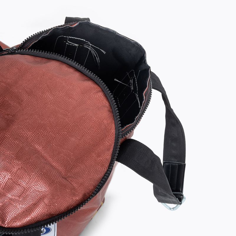 Boxovací pytel Fairtex 6FT Muaythai Banana Bag "Python Print" Collection - nevyplněný červený 4