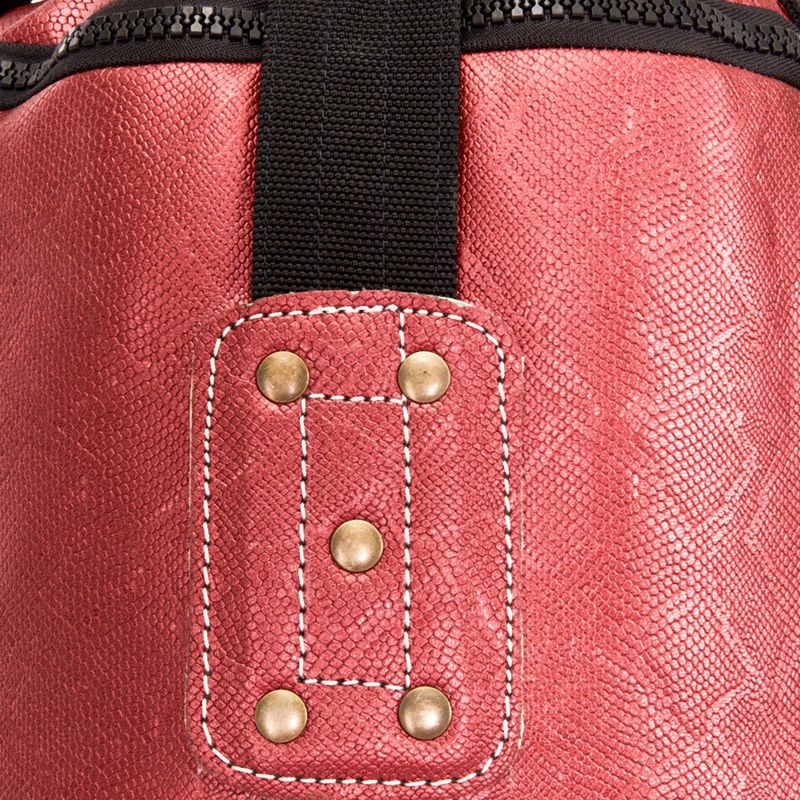 Boxovací pytel Fairtex 6FT Muaythai Banana Bag "Python Print" Collection - červený s výplní 4