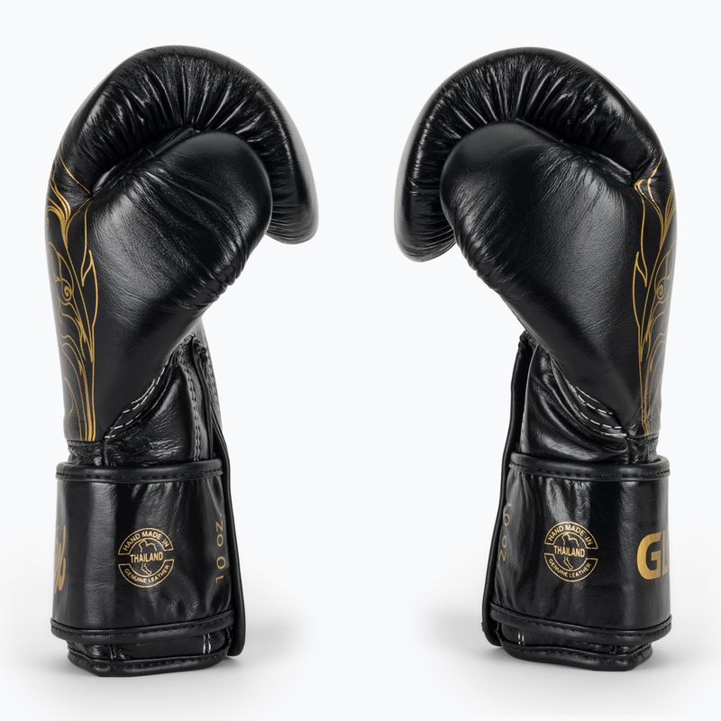 Boxerské rukavice Fairtex Glory Kickboxing Competition Training black/gold 4