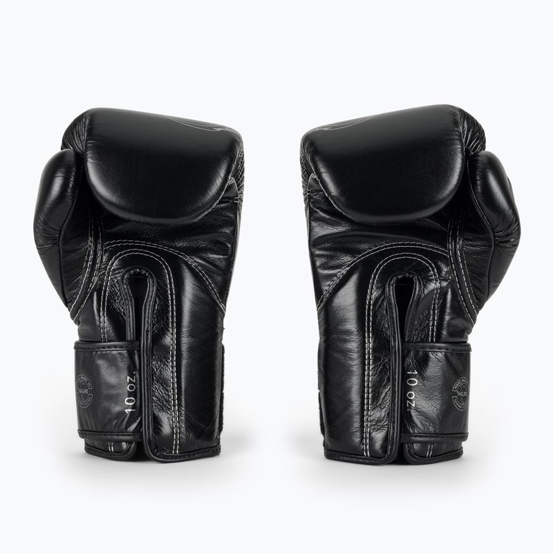 Boxerské rukavice Fairtex Glory Kickboxing Competition Training Boxerské black/silver 3