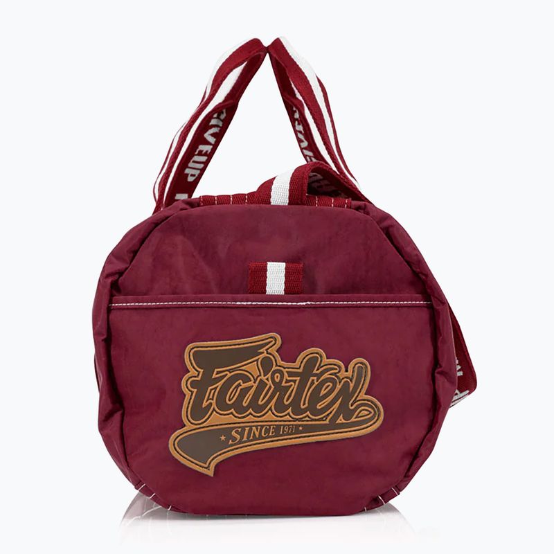 Tréninková taška Fairtex Barrel bordó 3