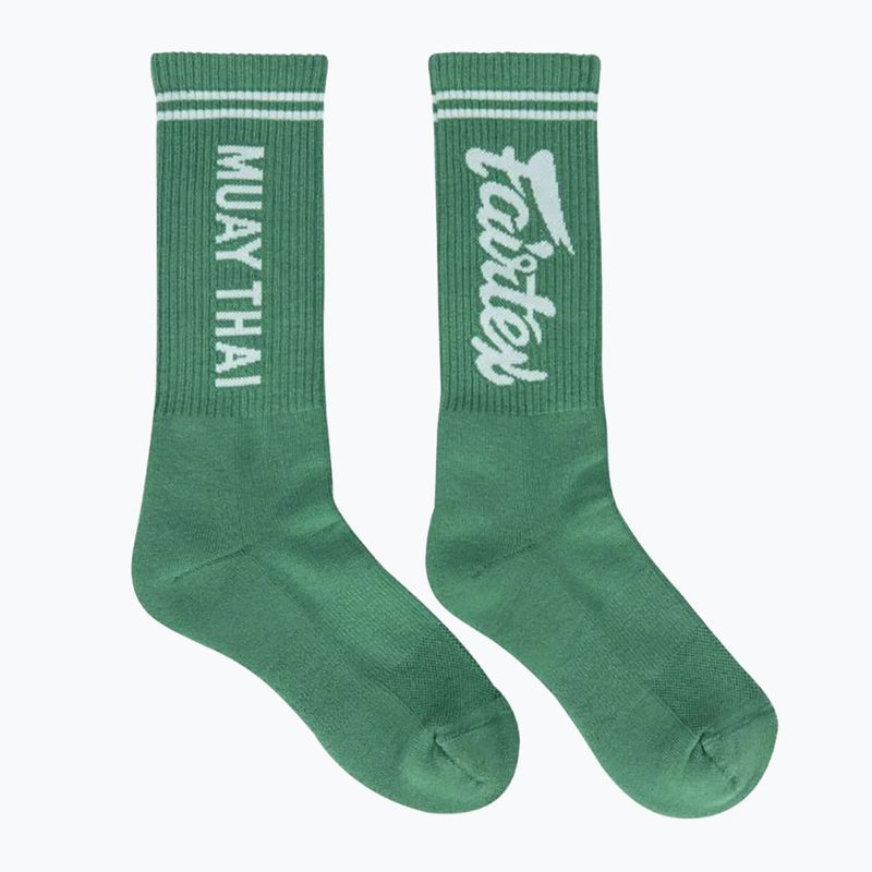 Ponožky  Fairtex SOCK2 green