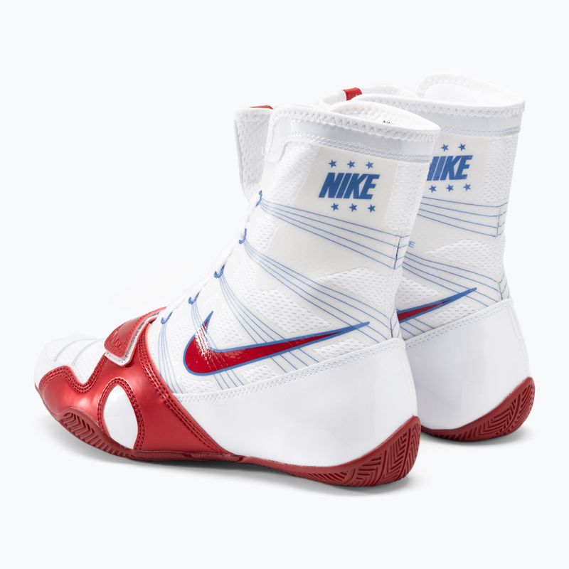 Boxerské boty Nike Hyperko MP white/varsity red 3