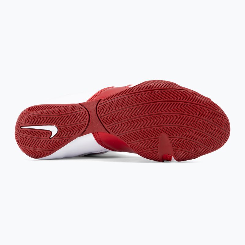 Boxerské boty Nike Hyperko MP white/varsity red 5