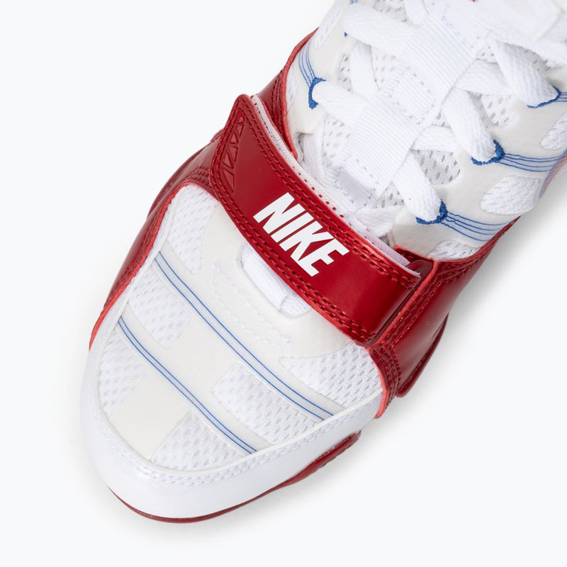 Boxerské boty Nike Hyperko MP white/varsity red 6
