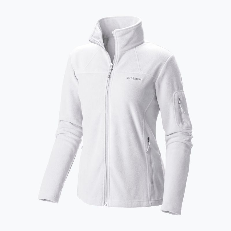 Dámská fleece mikina Columbia Fast Trek II bílá 1465351 7