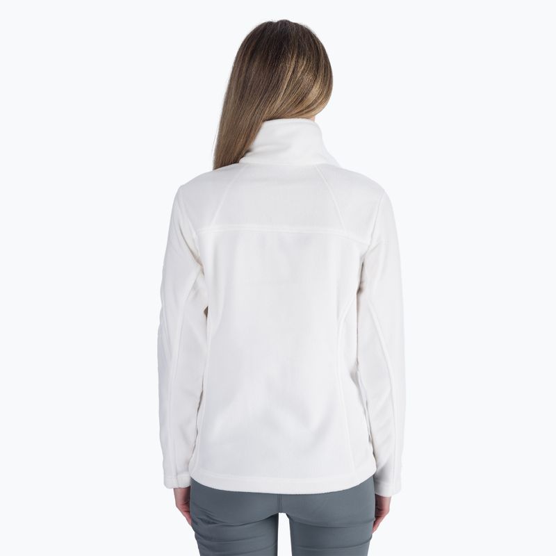 Dámská fleece mikina Columbia Fast Trek II bílá 1465351 3