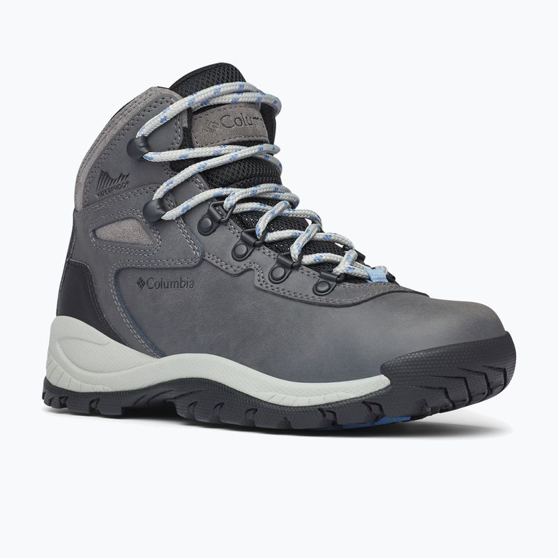 Columbia Newton Ridge Plus quarry/cool wave dámské trekové boty 11