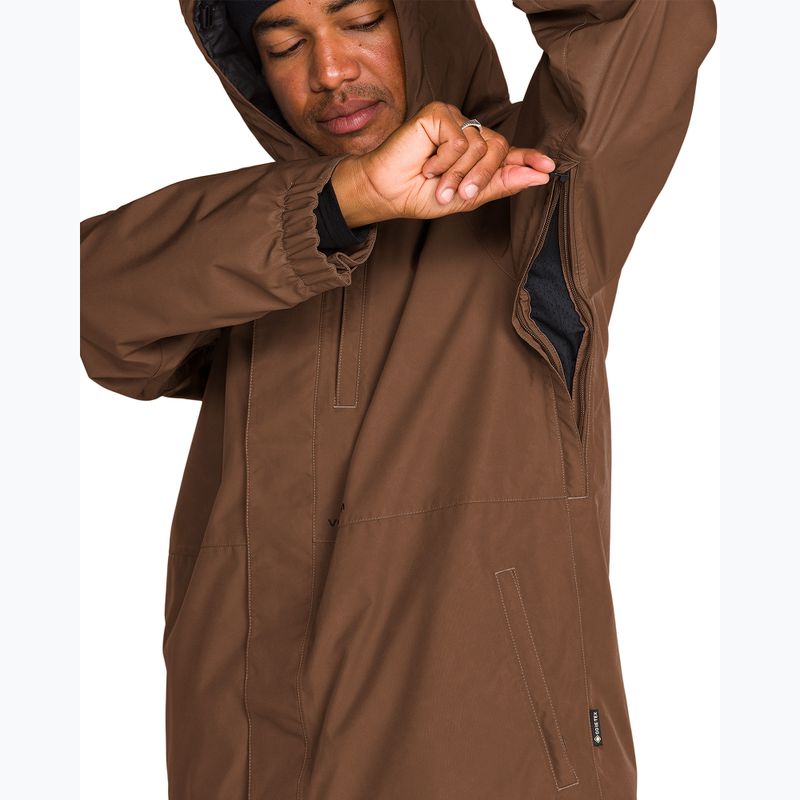 Pánská snowboardová bunda Volcom Dua Insulated Gore-Tex Jacket desert taupe 5