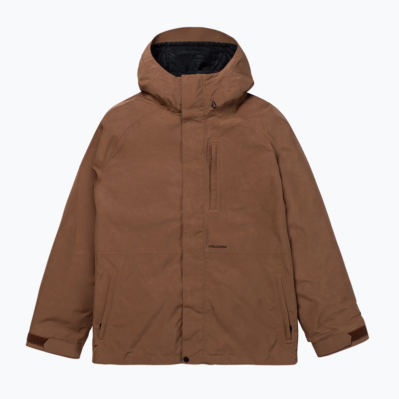 Pánská snowboardová bunda Volcom Dua Insulated Gore-Tex Jacket desert taupe 9