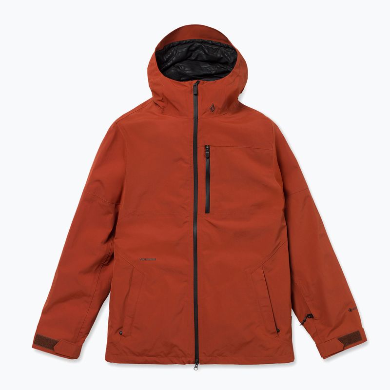 Pánská snowboardová bunda Volcom L Gore-Tex Jacket burnt orange 9