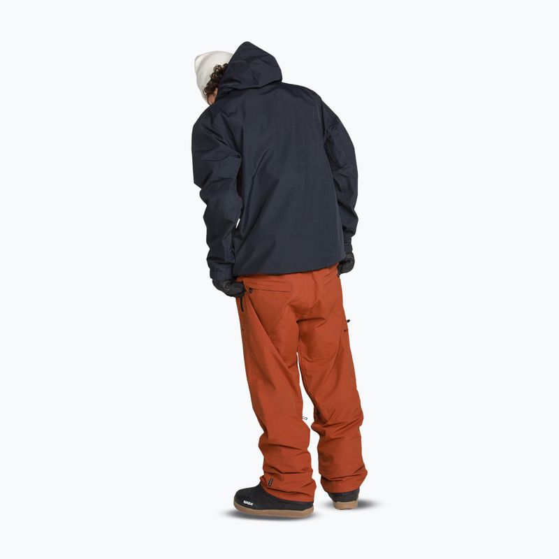 Pánské snowboardové kalhoty Volcom L Gore-Tex Pant Burnt Orange 3