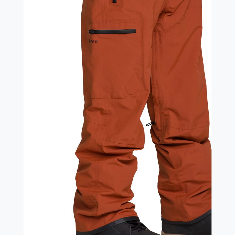 Pánské snowboardové kalhoty Volcom L Gore-Tex Pant Burnt Orange 7