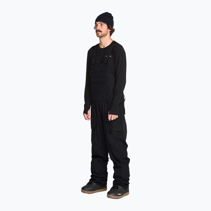 Pánské snowboardové kalhoty Volcom Roan Bib Overall 2026 black