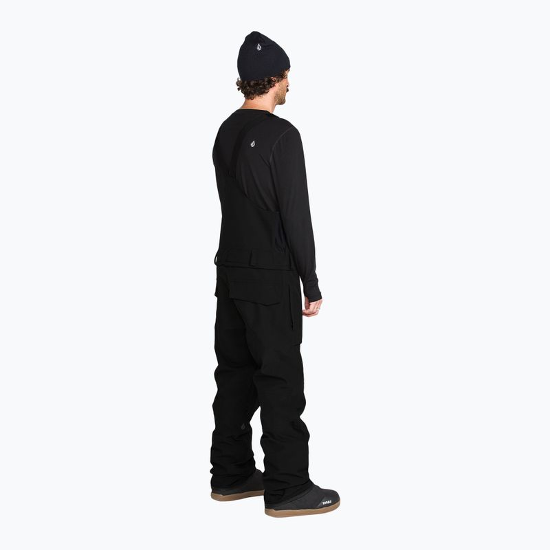 Pánské snowboardové kalhoty Volcom Roan Bib Overall 2026 black 3
