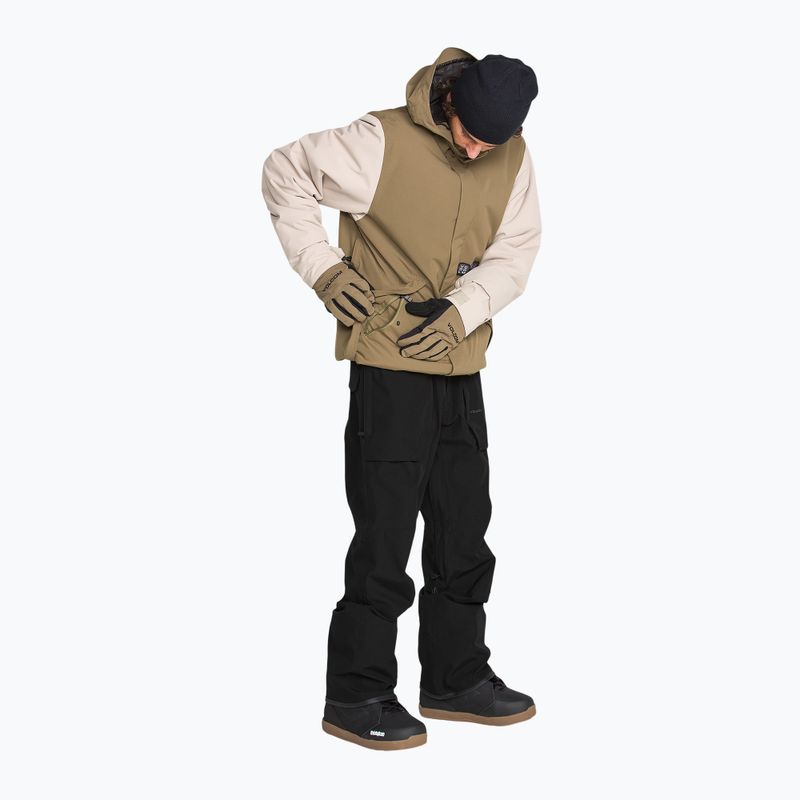 Pánské snowboardové kalhoty Volcom Roan Bib Overall 2026 black 4