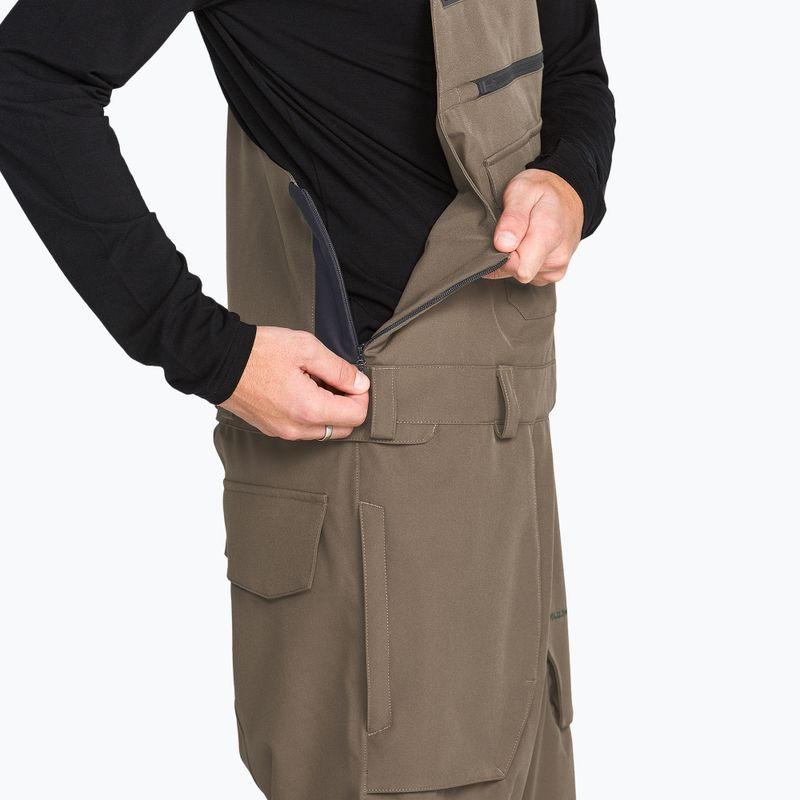 Pánské snowboardové kalhoty Volcom Roan Bib Overall teak 6